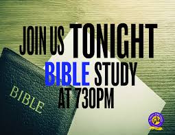 bible study tonight